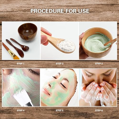 DIY Skincare Face Mask Mixing Bowl Set with Brush & Headband