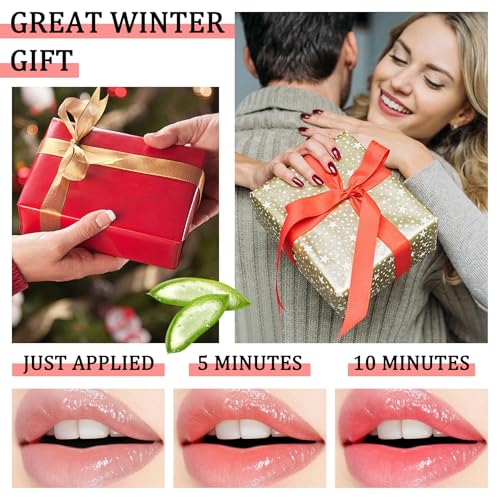 4 Pack Aloe Vera Color Changing Lipstick Set - Moisturizing Lip Gloss for Women