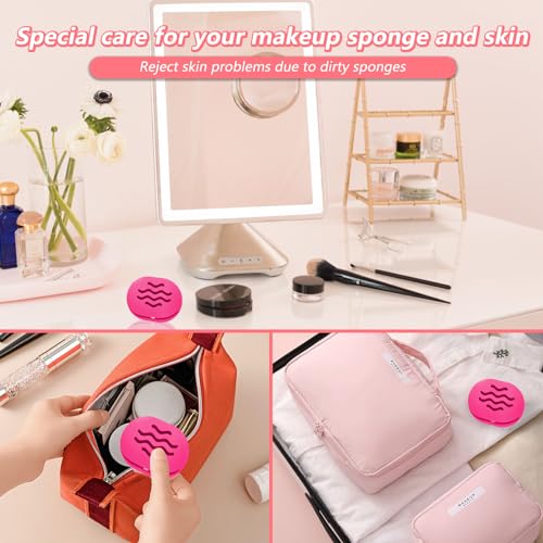 Silicone Makeup Sponge Case - Breathable Beauty Blender Holder