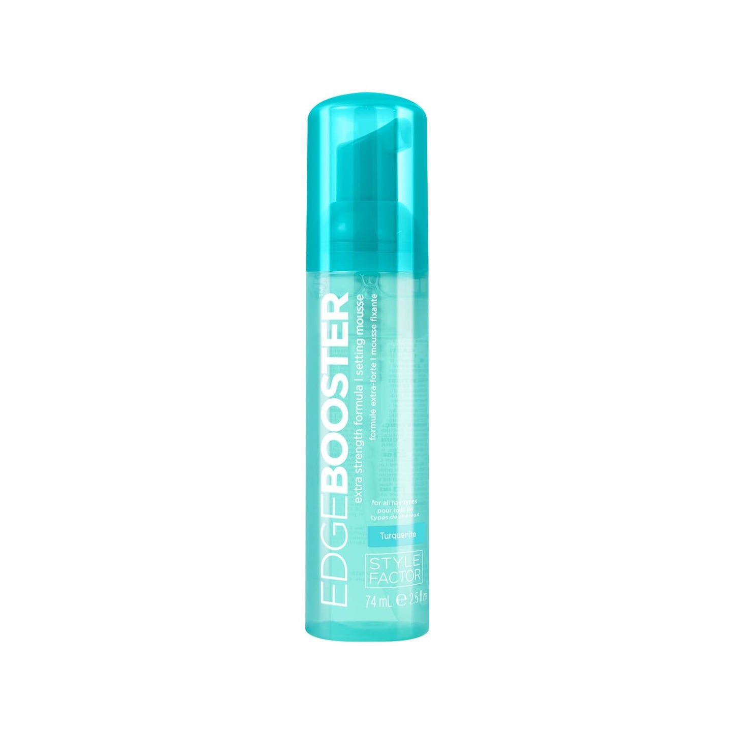 Style Factor EDGE BOOSTER Mousse - Extra Strength Frizz Control & Volume | 6.4oz Morganite for Curly Hair