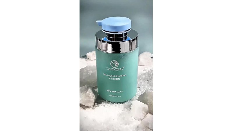 Cleansing Shampoo for Oily Hair - Sakura Petal Body Wash Bundle for Men & Women