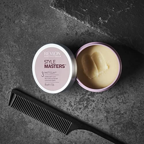 Revlon Professional Matte Clay Hair Styling Paste - Strong Hold, All Hair Types