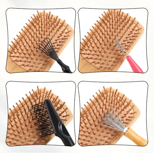 5-Piece Comb and Brush Cleaner Tool Set for Home & Salon