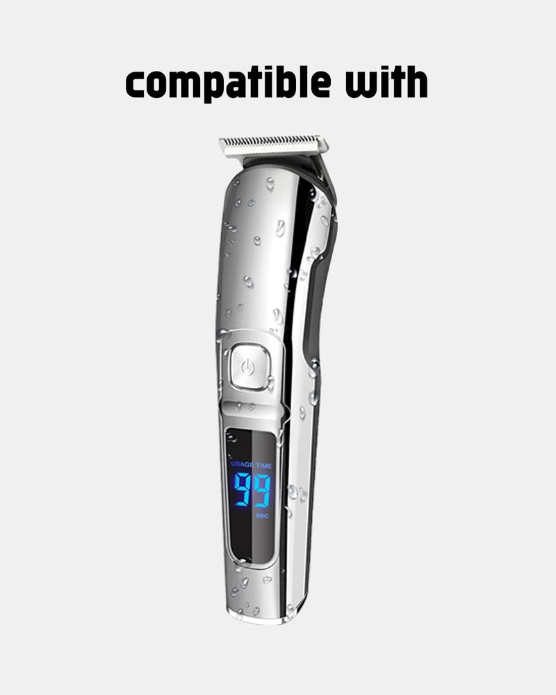 uijino USB Charging Cable Compatible with Ufree Beard Trimmer, 5V Charger for Ufree Electric Hair Trimmer U-1176 Hair Cutting Kits Body Shaver Hair Clippers Razor, 1 Cleaning Brush, 3.3ft Power Cord