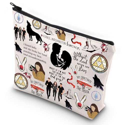 G2TUP Vampire Edward Makeup Bag Without The Dark MG - Bella & Jacob Fan Toiletry Organizer