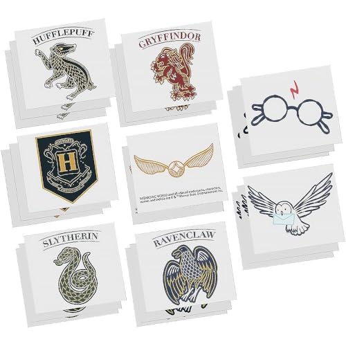 Harry Potter Party Tattoos - Assorted Designs, Pack of 24