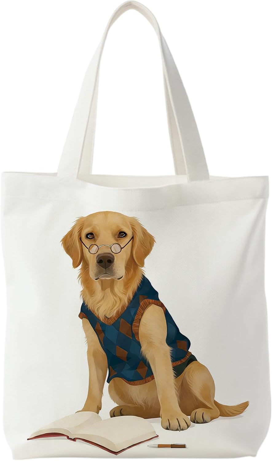 Funny Labrador Retriever Tote Bag - Reusable Shopping Bag for Dog Lovers | Perfect Gift for Labrador Owners