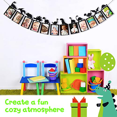 Dinosaur Birthday Banner - Personalized 1st Birthday Party Decor
