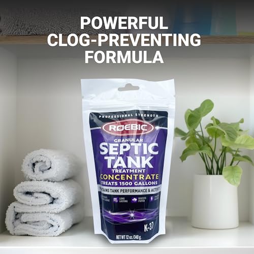 Roebic K-37 Granular Septic Tank Treatment - 12 oz Concentrate
