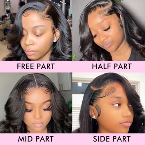 Rebasar 10 Inch Brazilian Human Hair Lace Closure 4x4 HD Straight