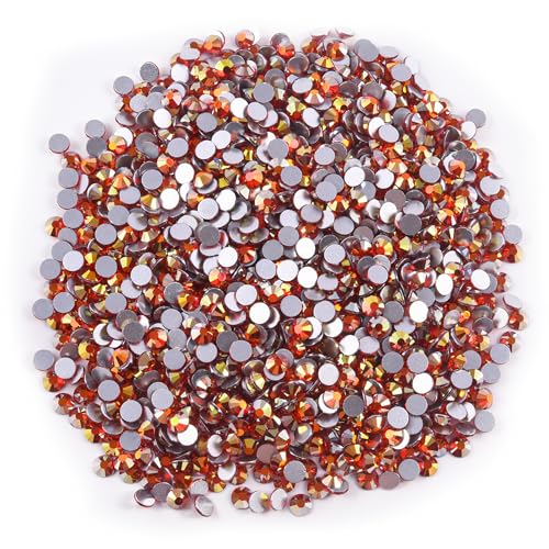 Fire Phoenix SS20 Glass Flatback Rhinestones - 1440pcs, 4.6-4.8mm