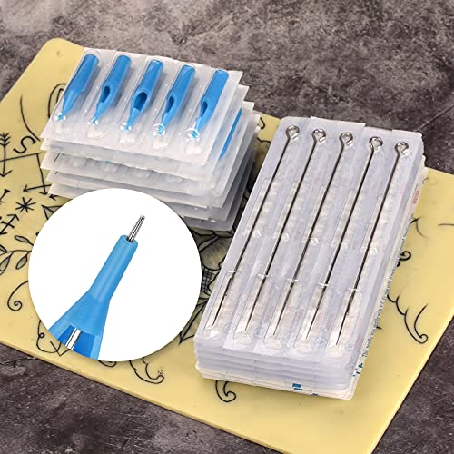 JimKing Tattoo Needles Set #12 Mixed RL+RS+M1 - 100pcs Disposable Sterilized