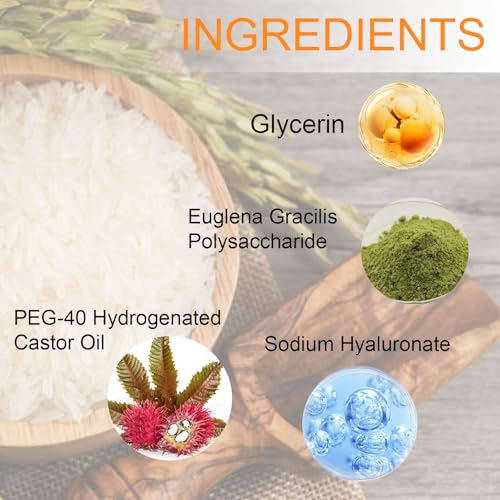 YURHERSU Rice Face Serum 1 Ounce – Moisturizing, Firming & Anti-Aging Skin Care