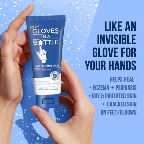 Gloves In A Bottle Shielding Lotion for Dry Skin - Travel Size 3.4 oz