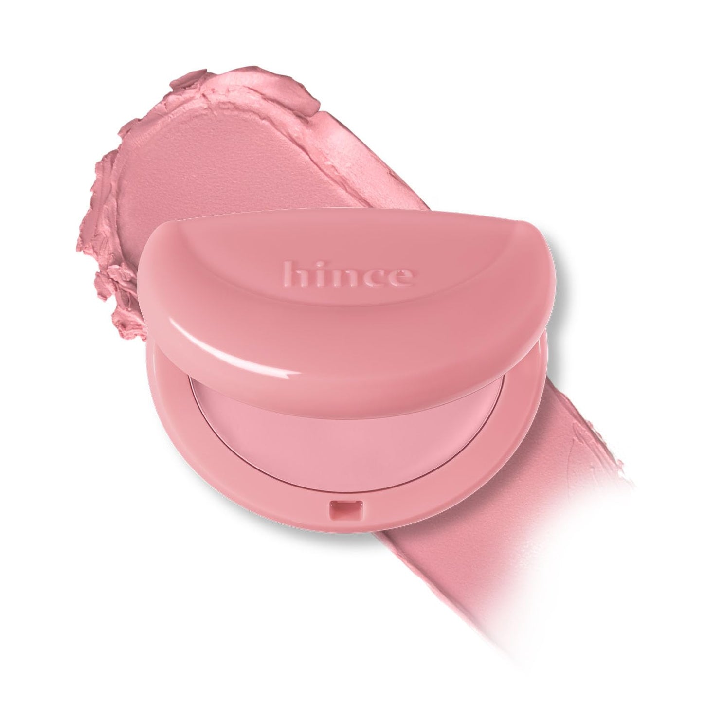 Hince Half-Moon Cheek Cream Blush - Hydrating, Blendable Korean Beauty, Soft Pink Finish | Lightweight Formula (06 Allure Moon)