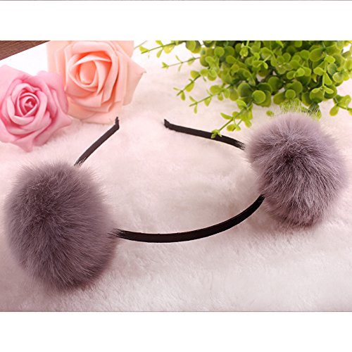 Elaine Room B Set Bear Ears Headband for Women Halloween Christmas Costume