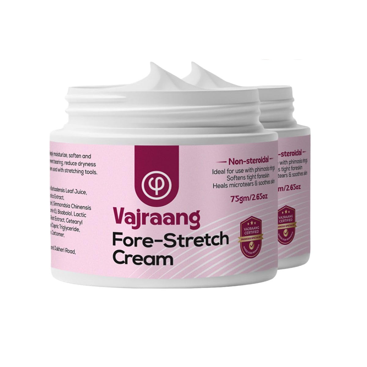 Phimosis Relief Cream - Natural Ingredients for Skin Healing | 2.65 fl oz