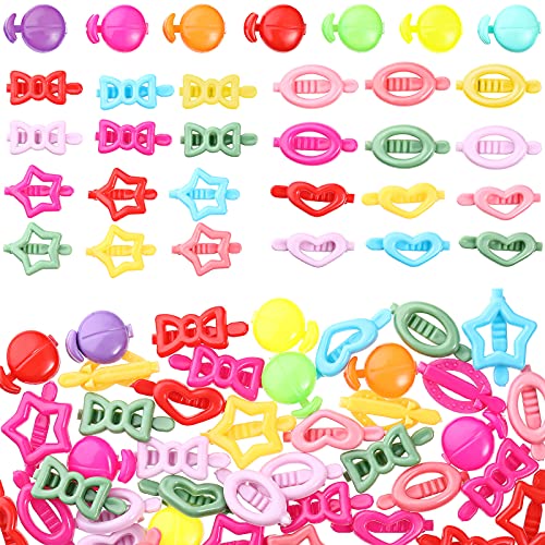 Willbond Classic Style 50 Pcs Kids Hair Barrettes for Girls & Toddlers