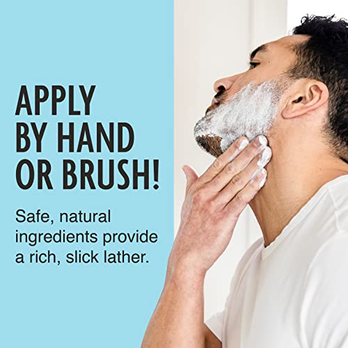 Pacific Shaving Company Sensitive Shaving Cream for Men - 7 Oz Hydrating Formula with Shea Butter & Vitamin E