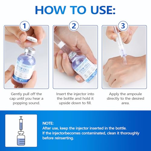 MINGYITUO Stem Cell Serum for Face — 1.18 fl oz / 2 Pack Microneedling Compatible Anti-Aging