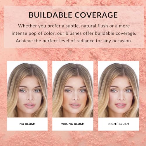 Color Pro Pressed Powder Blush by Color Me Beautiful - Buildable Coverage