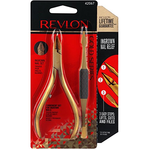 Revlon Gold Series Ingrown Toenail Nipper & Dual Tool Set
