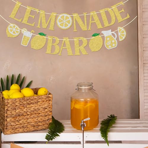 Lemonade Bar Banner – Summer Party Decor, Ready to Hang