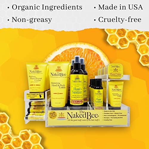 The Naked Bee Lavender & Beeswax Body Lotion - 6.7 oz Moisturizing Lotion for All Skin Types
