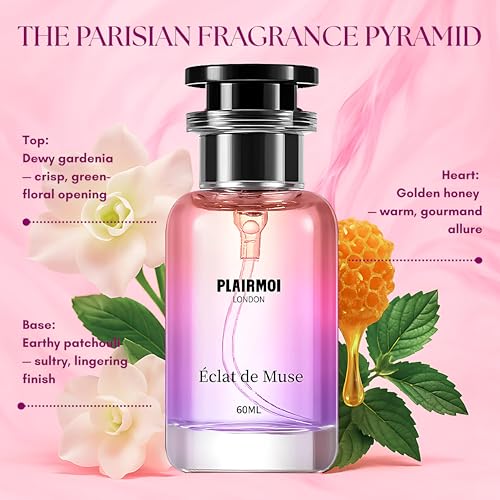Women’s Pheromone Perfume - Long-Lasting Floral Fragrance for Date Night & Confidence, 2 fl oz