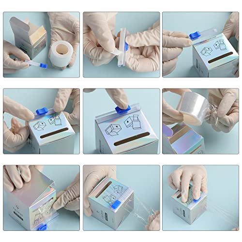 Charme Princesse Disposable Tattoo Wrap Film 4-Pack - 300m Microblading Prep