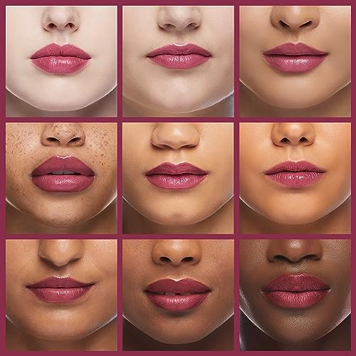 L'Oreal Paris Colour Riche Plump and Shine Lipstick Wild Fig 0.1 oz - Glossy, Radiant, Fuller Lips