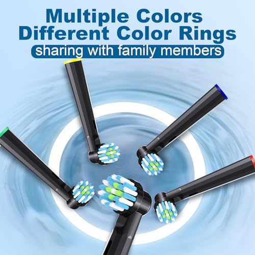 MOFELE 16-Pack Replacement Toothbrush Heads for Oral-B Electric Toothbrushes