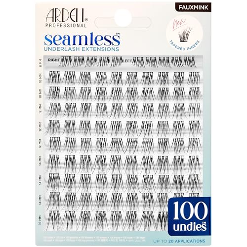 Ardell Fauxmink Seamless Underlash Extensions 100 Ct - Natural Faux Mink Clusters
