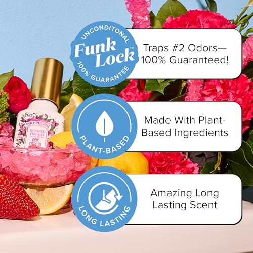 Poo-Pourri Toilet Spray, Pink Citron, 2 Fl Oz - Odor Deodorizer