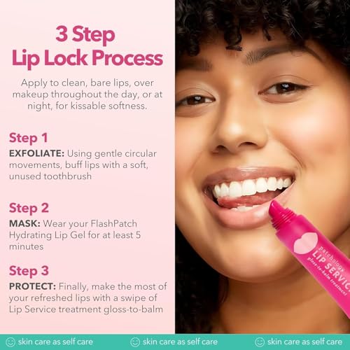 Patchology Lip Service Gloss-to-Balm Lip Gloss | Hydrating 15ml