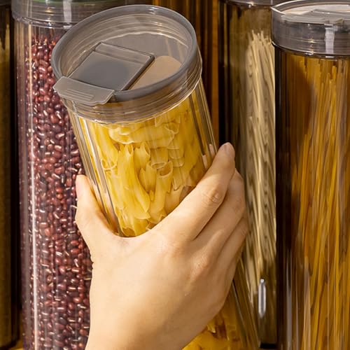 Airtight Clear Plastic Pasta Storage Container with Lid