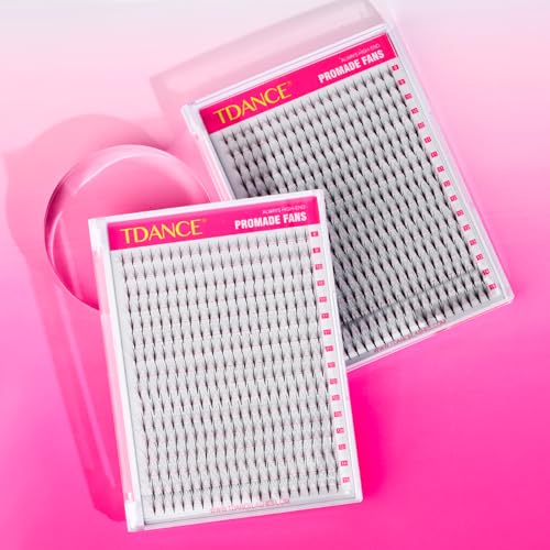 TDANCE 5D Wispy Premade Fans 0.07mm C-Curl Lash Extensions 8-15mm Mix