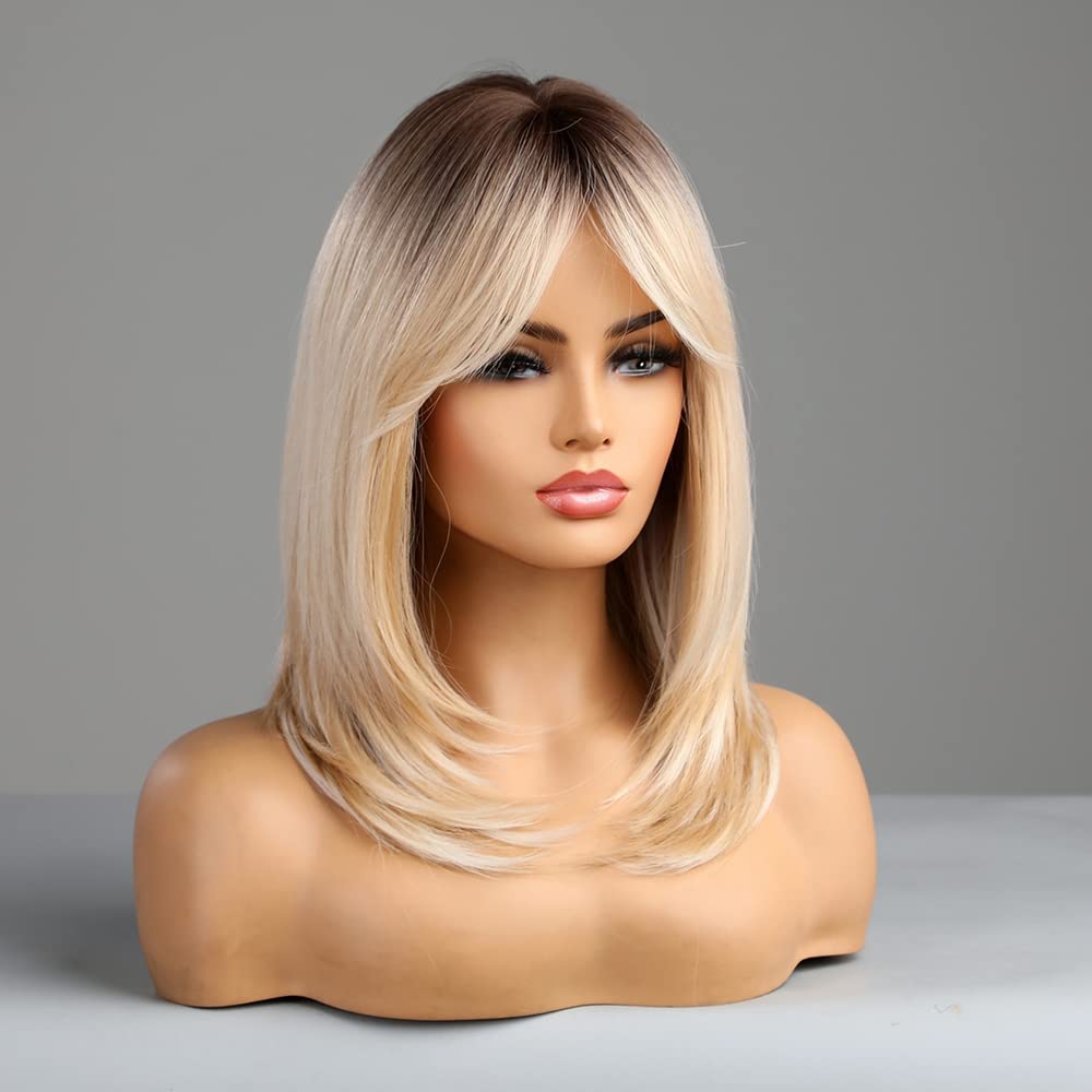 Long Blonde Wig - Natural Looking Heat Resistant Synthetic Hair | Perfect for Daily Wear & Parties