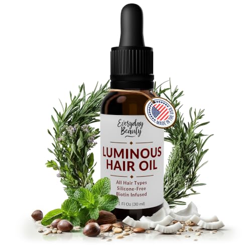Everyday Beauty Luminous Hair Oil - Biotin & Botanical Nourishing Treatment
