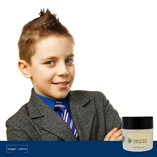 K+S Premium Men’s Hair Styling Wax - Strong Hold, Moisturizing, Flake-Free, Natural Shine