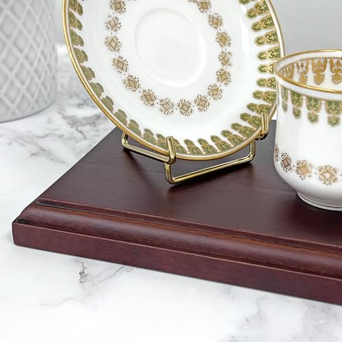 Bard's Gold-toned Wire Easel Stand for Display - 2" H x 2.5" W