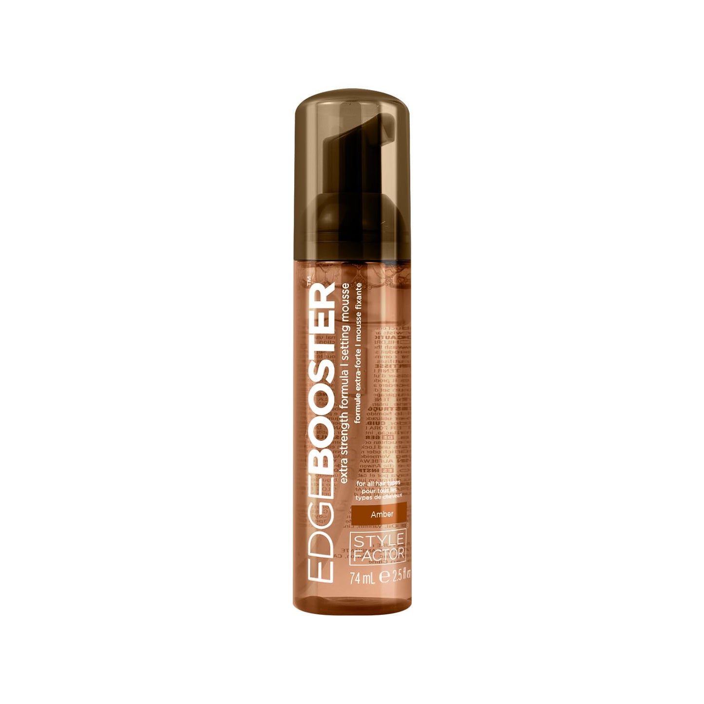 Style Factor EDGE BOOSTER Mousse - Extra Strength Frizz Control & Volume | 6.4oz Morganite for Curly Hair