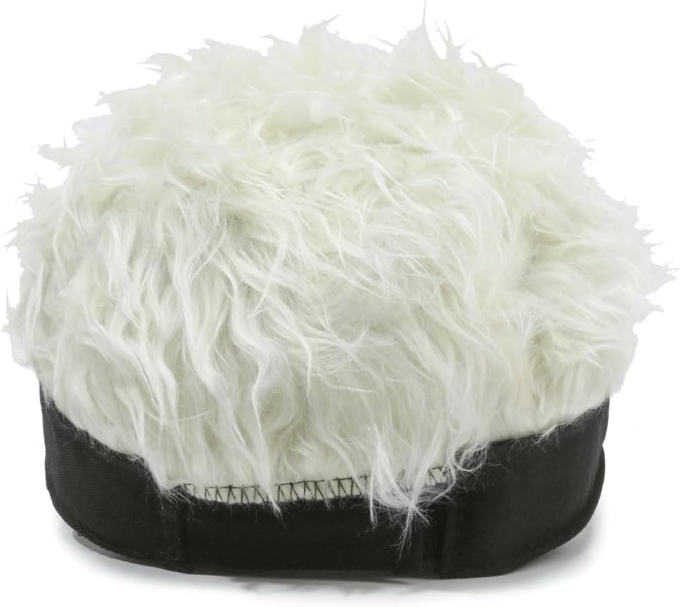 Novelty Hair Visor Sun Cap - Spiked Hair Baseball Hat for Fun Outdoor Style
