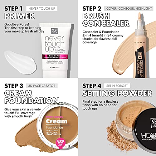 Ruby Kisses Matte Face Primer - Pore Minimizer & Shine Control for Oily Skin