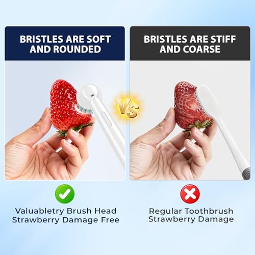 Valuabletry White 8-Pack Replacement Toothbrush Heads for Oral B Electric Toothbrushes, Sensitive Soft Bristles, Compatible with Pro, Genius, Vitality