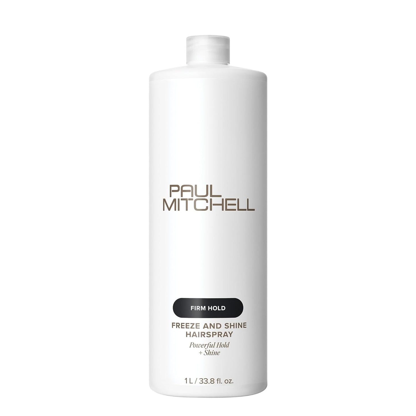 Paul Mitchell Freeze and Shine Hairspray - Maximum Hold, Shiny Finish for Coarse Hair | 10 oz