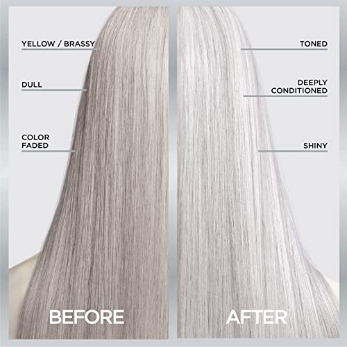 L'Oreal Paris Le Color Gloss One Step Toning Hair Gloss Kit - Silver White, 4 Fl Oz