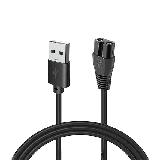 Proate Charger Cable for andis Beard Trimmer 5V Charger for andis Electric Hair Trimmer U-1176 Hair Cutting Kits Body Shaver Hair Clippers Razor 3.3ft