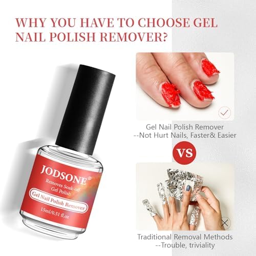 3Pcs Gel Nail Polish Remover Kit with Latex Tape, Sanding Strips & Tools