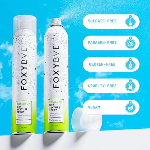 FoxyBae Tossed Up Dry Texture Spray with Biotin for Volumizing Hair - 7 Fl Oz